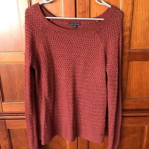 american eagle cable knit sweater